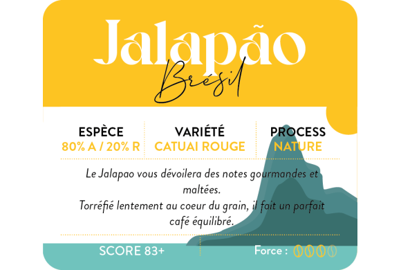 Terroir café : Café du Brésil - Jalapao